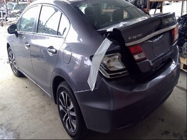 2015 HONDA CIVIC, GRAY, EX, 1.8L, AT.  A25085
